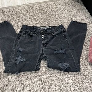 American Eagle Distressed skinny jeans